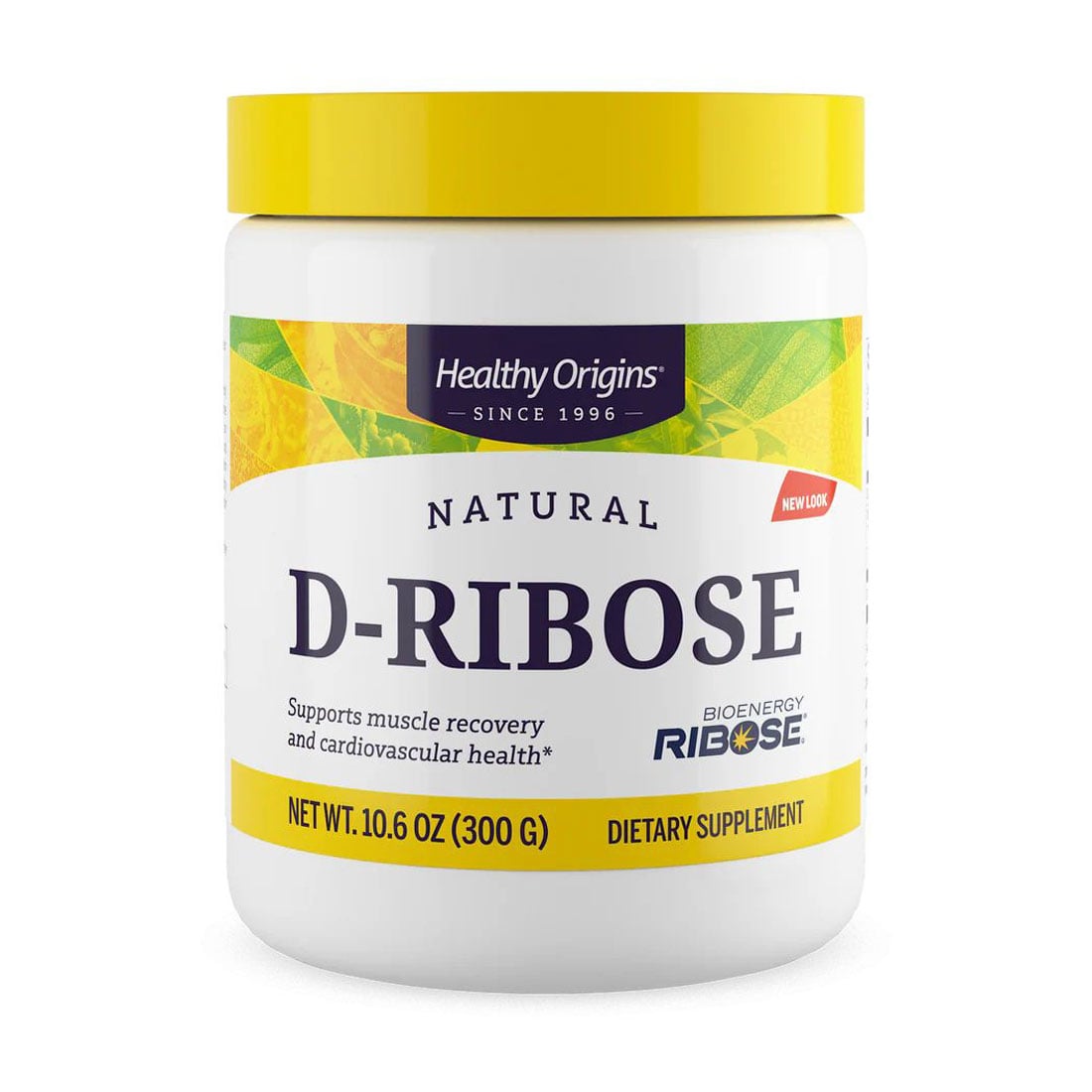 D-рибоза Healthy Origins D-Ribose в порошку, 300 г